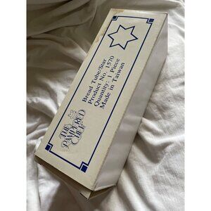 The Pampered Chef Valtrompia Bread Tube Star Shape Stainless Steel With Box & Re